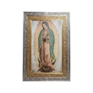 Cuadro Tamaño Original / Virgen De Guadalupe Con Lienzo Certificado