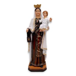 Figura Virgen Del Carmen Resina