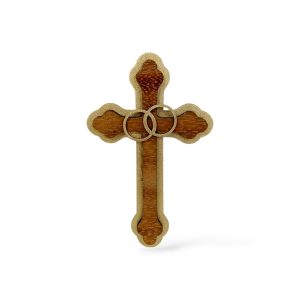 Cruz De Madera Con Alianzas Set Con 13 Piezas